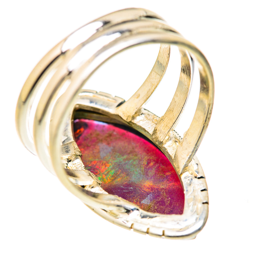 Aura Opal Rings handcrafted by Ana Silver Co - RING127703 - Photo 3