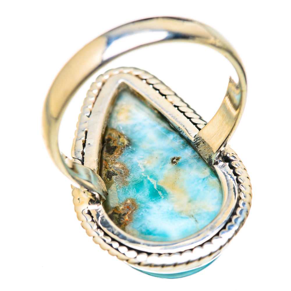 Larimar Rings handcrafted by Ana Silver Co - RING127706 - Photo 3