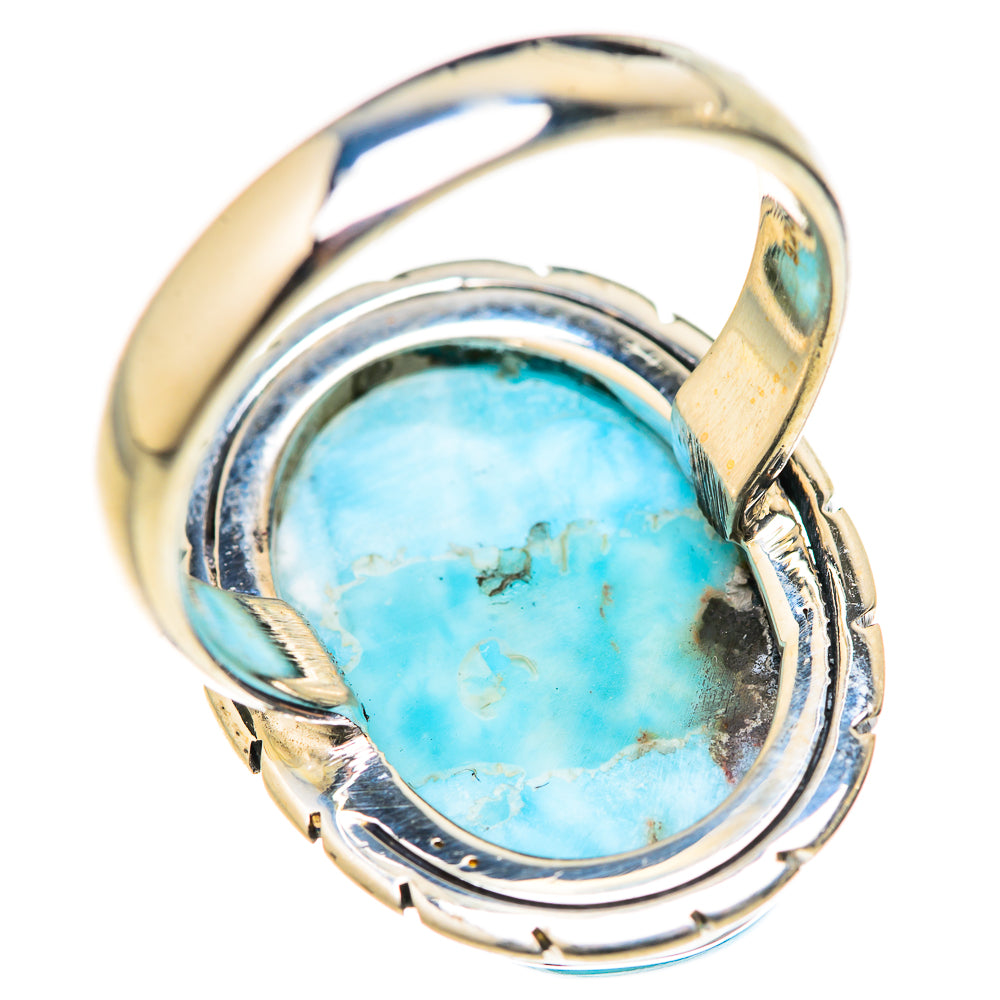 Larimar Rings handcrafted by Ana Silver Co - RING127708 - Photo 3