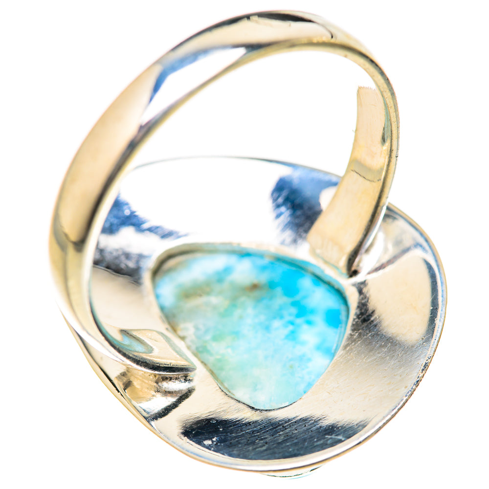 Larimar Rings handcrafted by Ana Silver Co - RING127709 - Photo 3