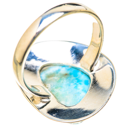 Larimar Rings handcrafted by Ana Silver Co - RING127709 - Photo 3