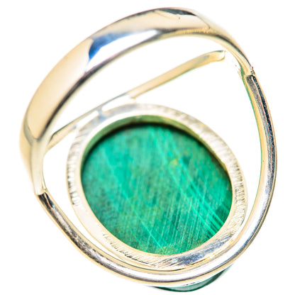 Malachite Rings handcrafted by Ana Silver Co - RING127711 - Photo 3
