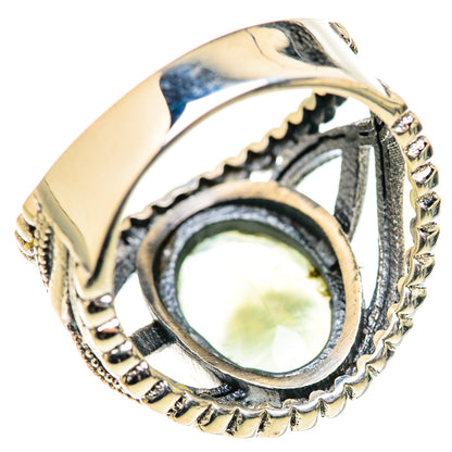 Prehnite Rings handcrafted by Ana Silver Co - RING127712 - Photo 3
