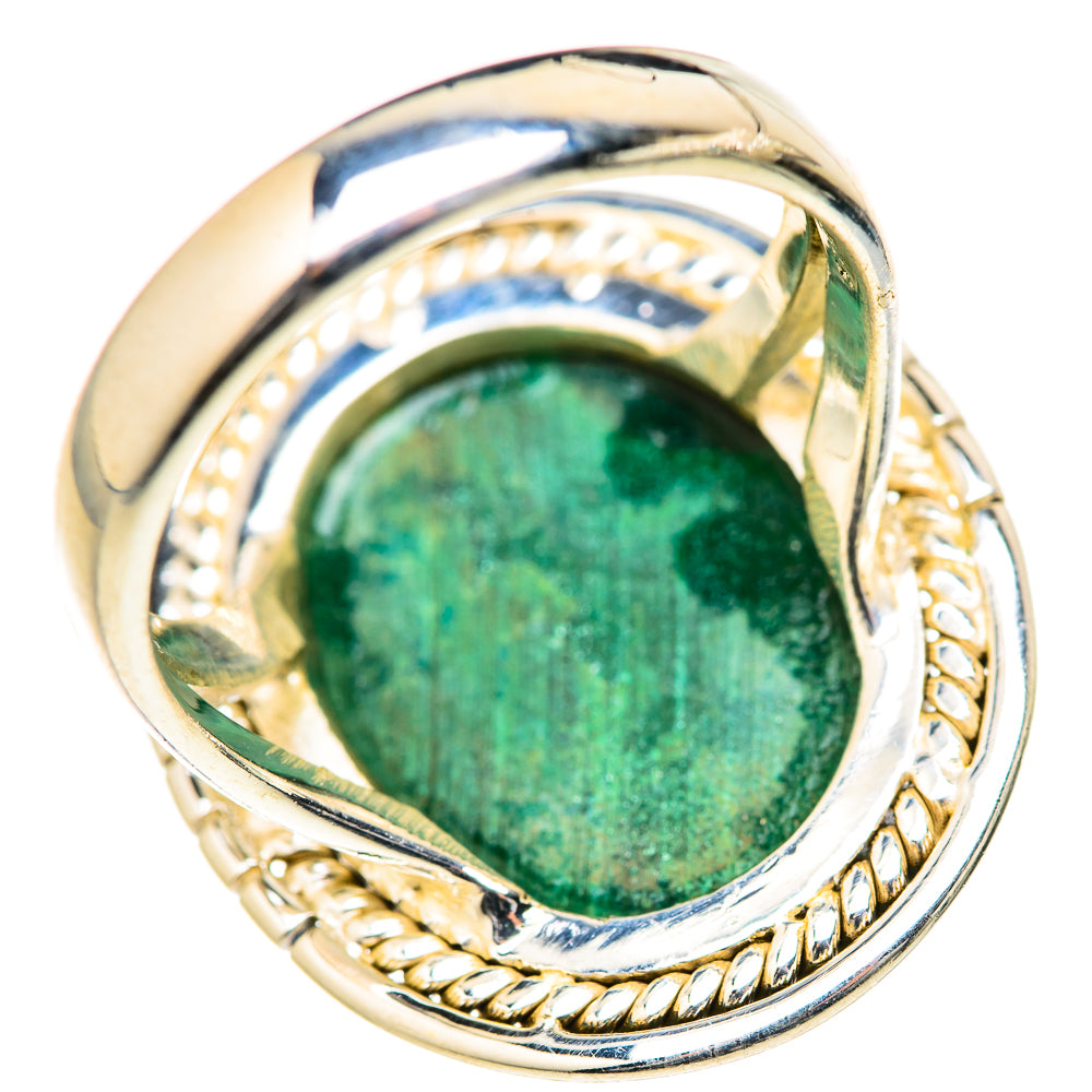 Malachite Rings handcrafted by Ana Silver Co - RING127713 - Photo 3