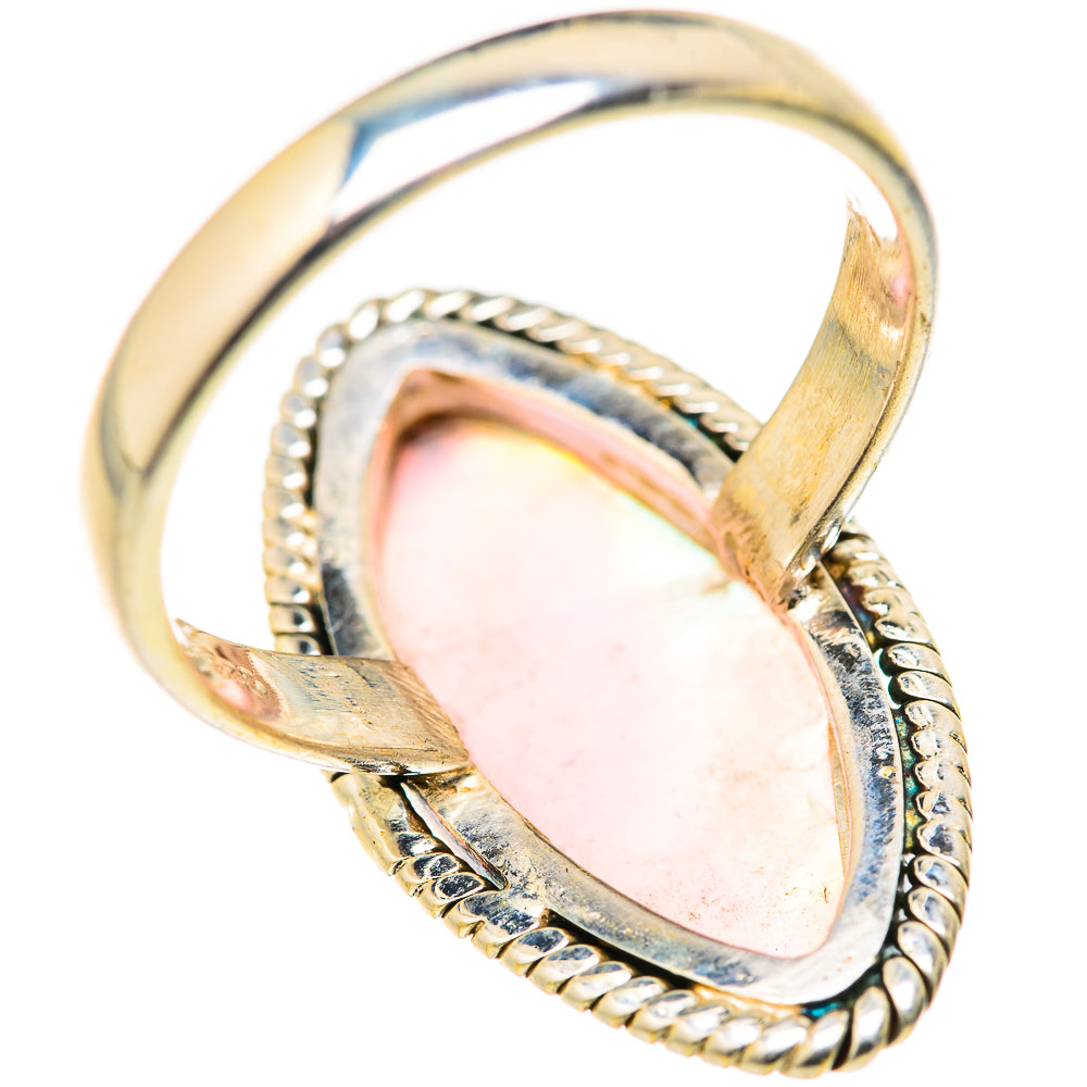 Ethiopian Opal Rings handcrafted by Ana Silver Co - RING127720 - Photo 3