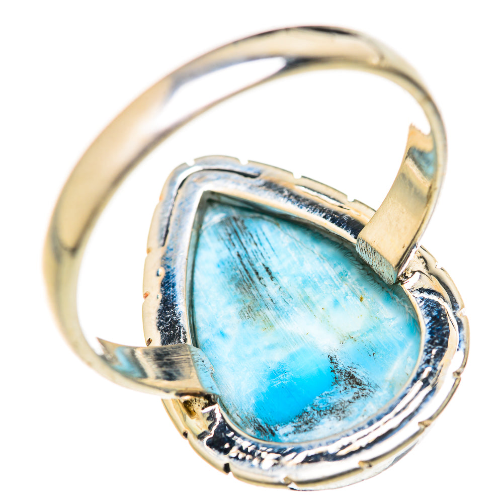 Larimar Rings handcrafted by Ana Silver Co - RING127726 - Photo 3