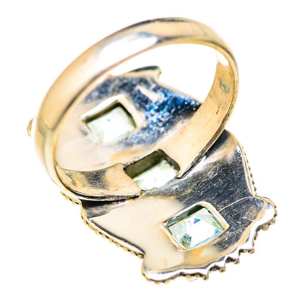 Blue Topaz Rings handcrafted by Ana Silver Co - RING127727 - Photo 3