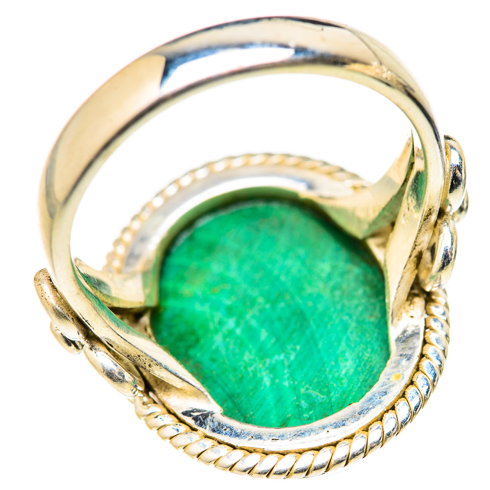 Malachite Rings handcrafted by Ana Silver Co - RING127735 - Photo 3