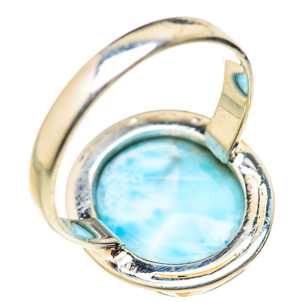 Larimar Rings handcrafted by Ana Silver Co - RING127746 - Photo 3