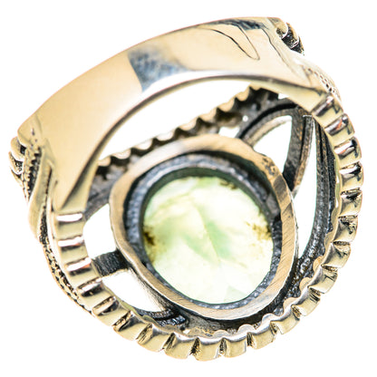 Prehnite Rings handcrafted by Ana Silver Co - RING127751 - Photo 3