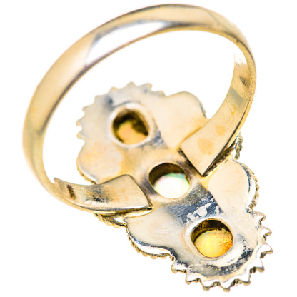 Ethiopian Opal Rings handcrafted by Ana Silver Co - RING127756 - Photo 3