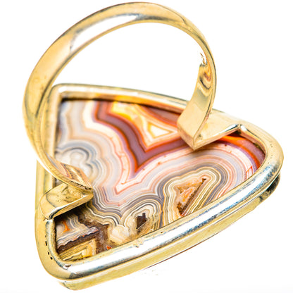 Crazy Lace Agate Rings handcrafted by Ana Silver Co - RING127764 - Photo 3