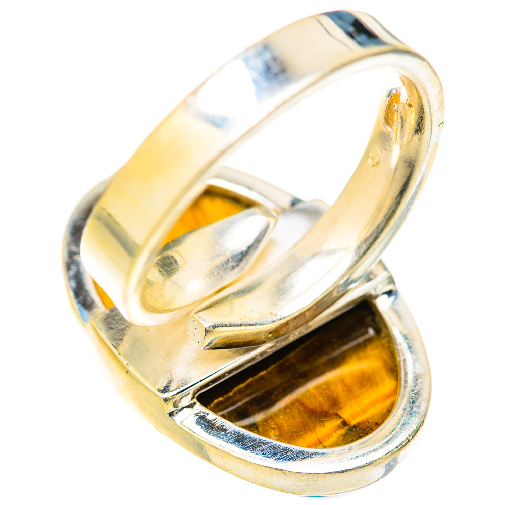 Tiger Eye Rings handcrafted by Ana Silver Co - RING127765 - Photo 3