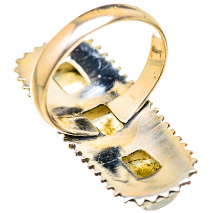 Rainbow Moonstone Rings handcrafted by Ana Silver Co - RING127767 - Photo 3