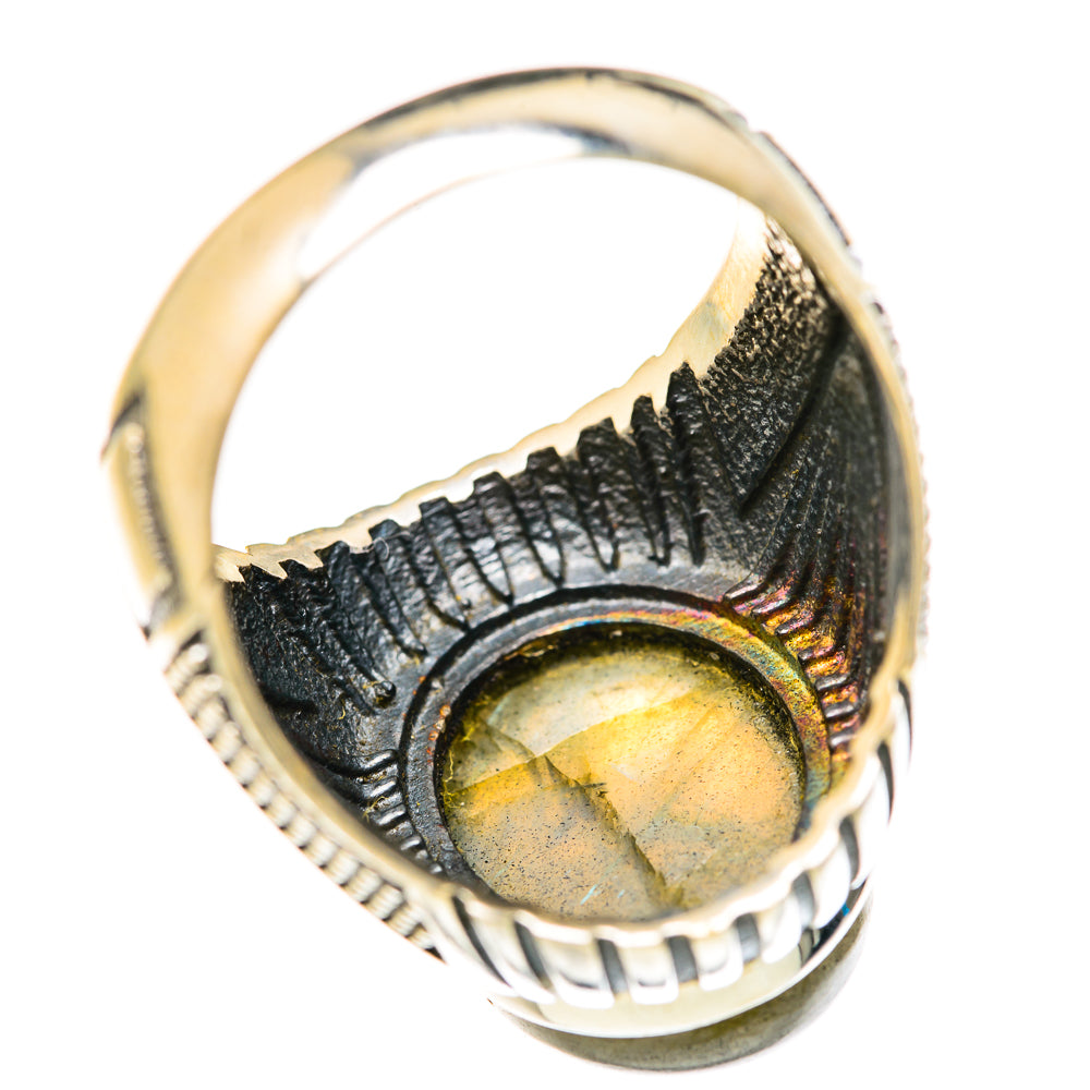 Labradorite Rings handcrafted by Ana Silver Co - RING127776 - Photo 3
