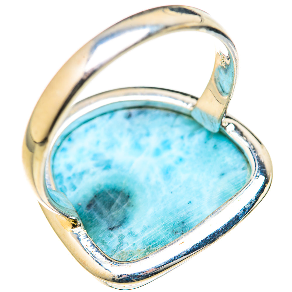 Larimar Rings handcrafted by Ana Silver Co - RING127778 - Photo 3