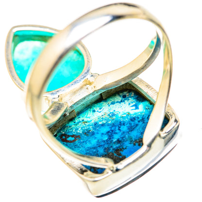 Shattuckite Rings handcrafted by Ana Silver Co - RING127779 - Photo 3