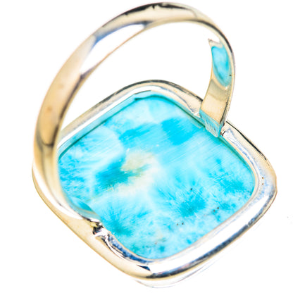 Larimar Rings handcrafted by Ana Silver Co - RING127780 - Photo 3