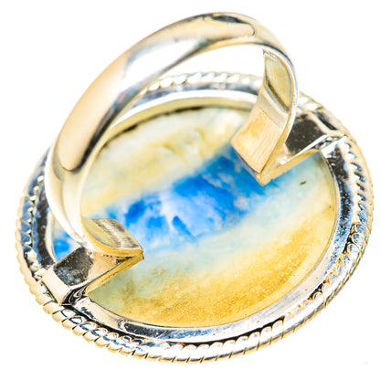 Blue Scheelite Rings handcrafted by Ana Silver Co - RING127783 - Photo 3