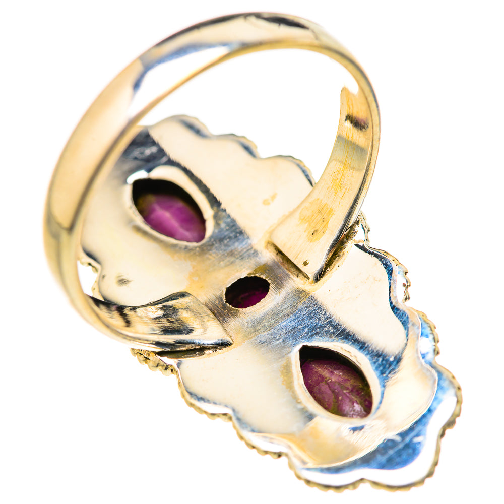 Red Sillimanite Rings handcrafted by Ana Silver Co - RING127787 - Photo 3