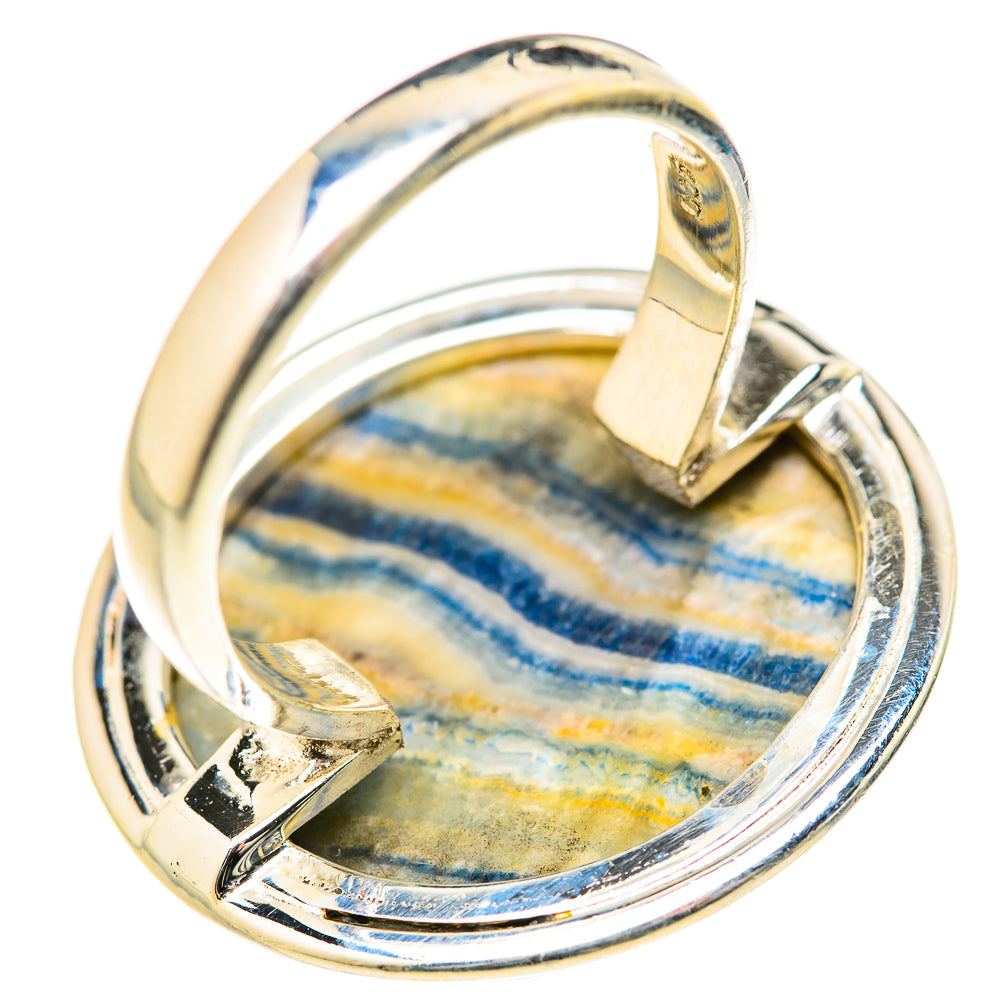 Blue Scheelite Rings handcrafted by Ana Silver Co - RING127800 - Photo 3