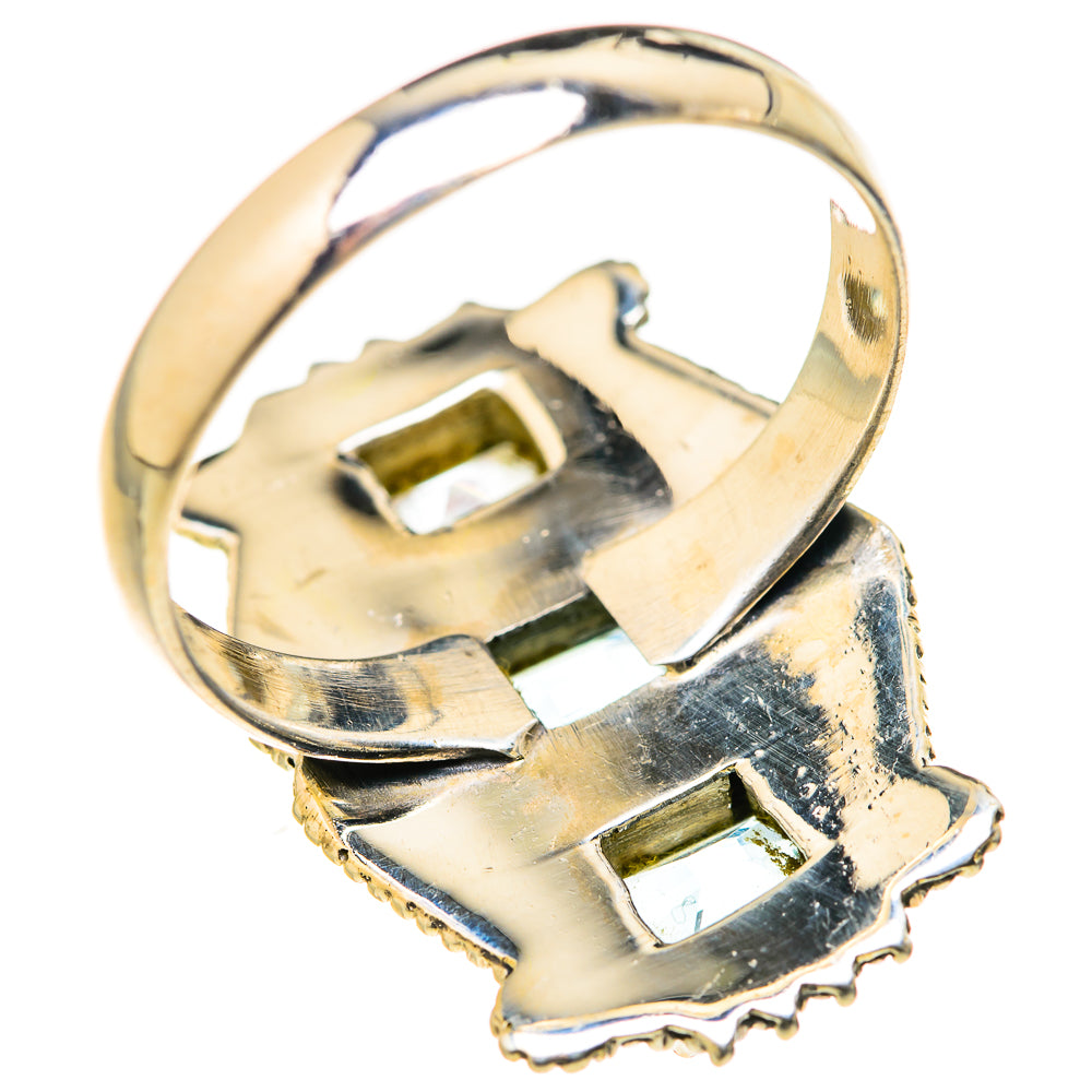 Blue Topaz Rings handcrafted by Ana Silver Co - RING127808 - Photo 3