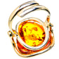 Baltic Amber Rings handcrafted by Ana Silver Co - RING127819 - Photo 3
