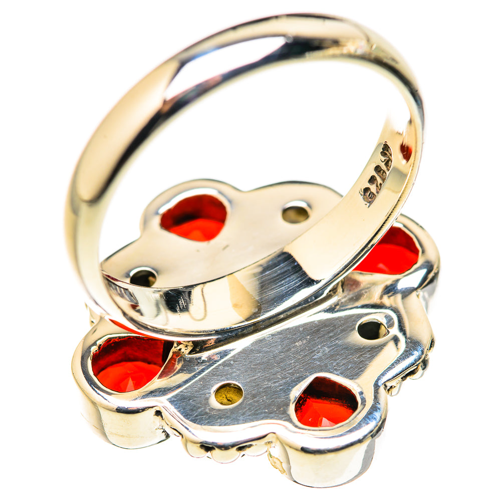 Red Onyx Rings handcrafted by Ana Silver Co - RING127820 - Photo 3
