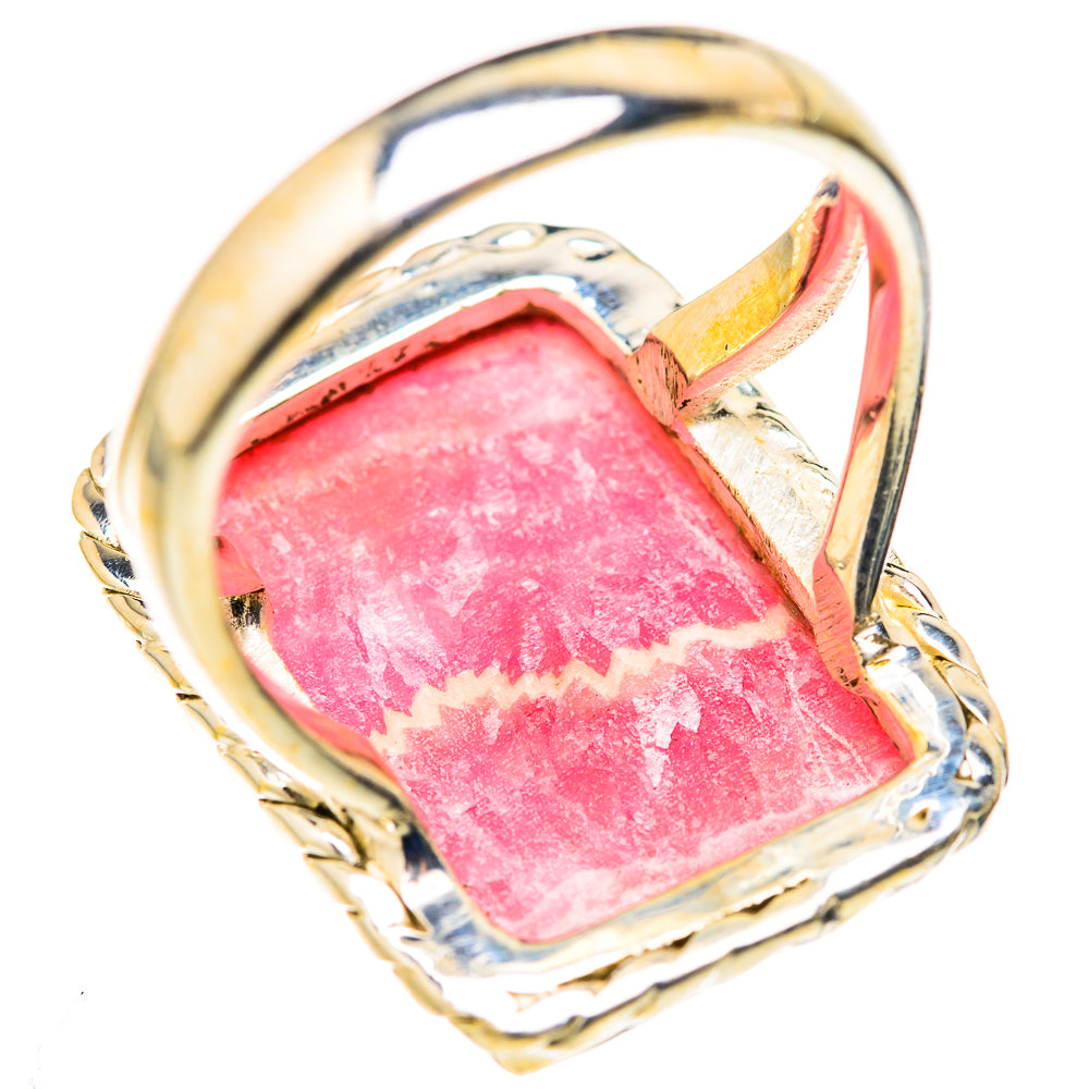 Rhodochrosite Rings handcrafted by Ana Silver Co - RING127822 - Photo 3