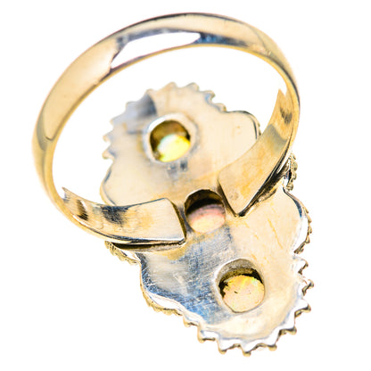 Ethiopian Opal Rings handcrafted by Ana Silver Co - RING127834 - Photo 3