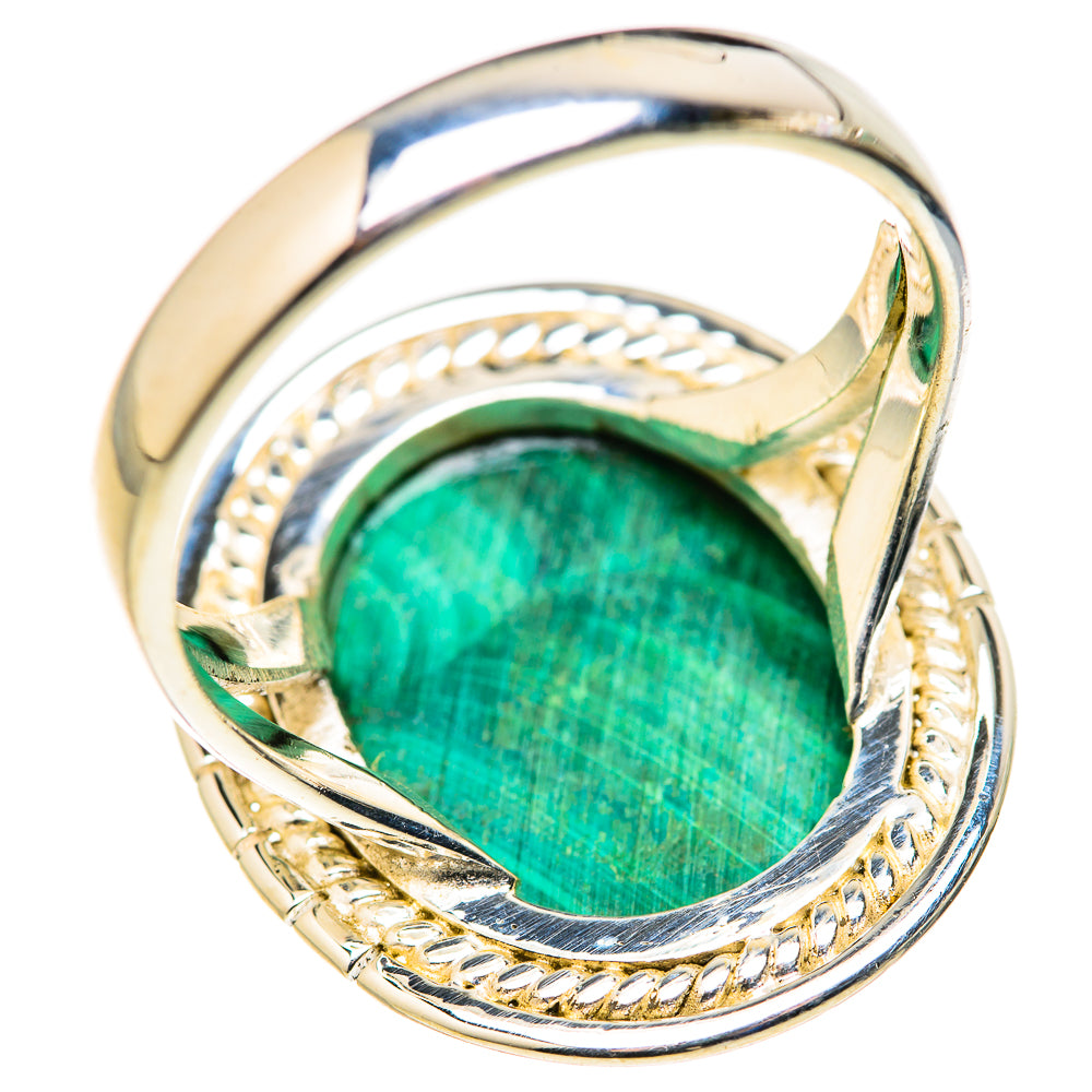 Malachite Rings handcrafted by Ana Silver Co - RING127840 - Photo 3