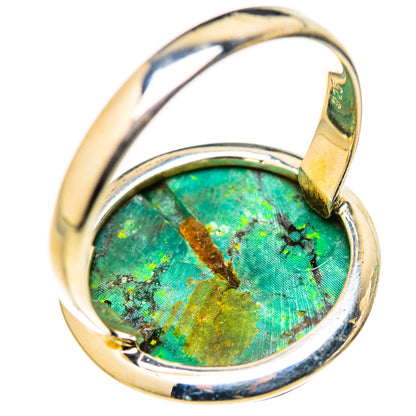 Tibetan Turquoise Rings handcrafted by Ana Silver Co - RING127843 - Photo 3