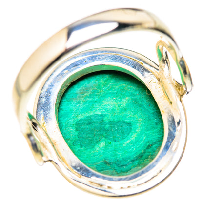 Malachite Rings handcrafted by Ana Silver Co - RING127844 - Photo 3