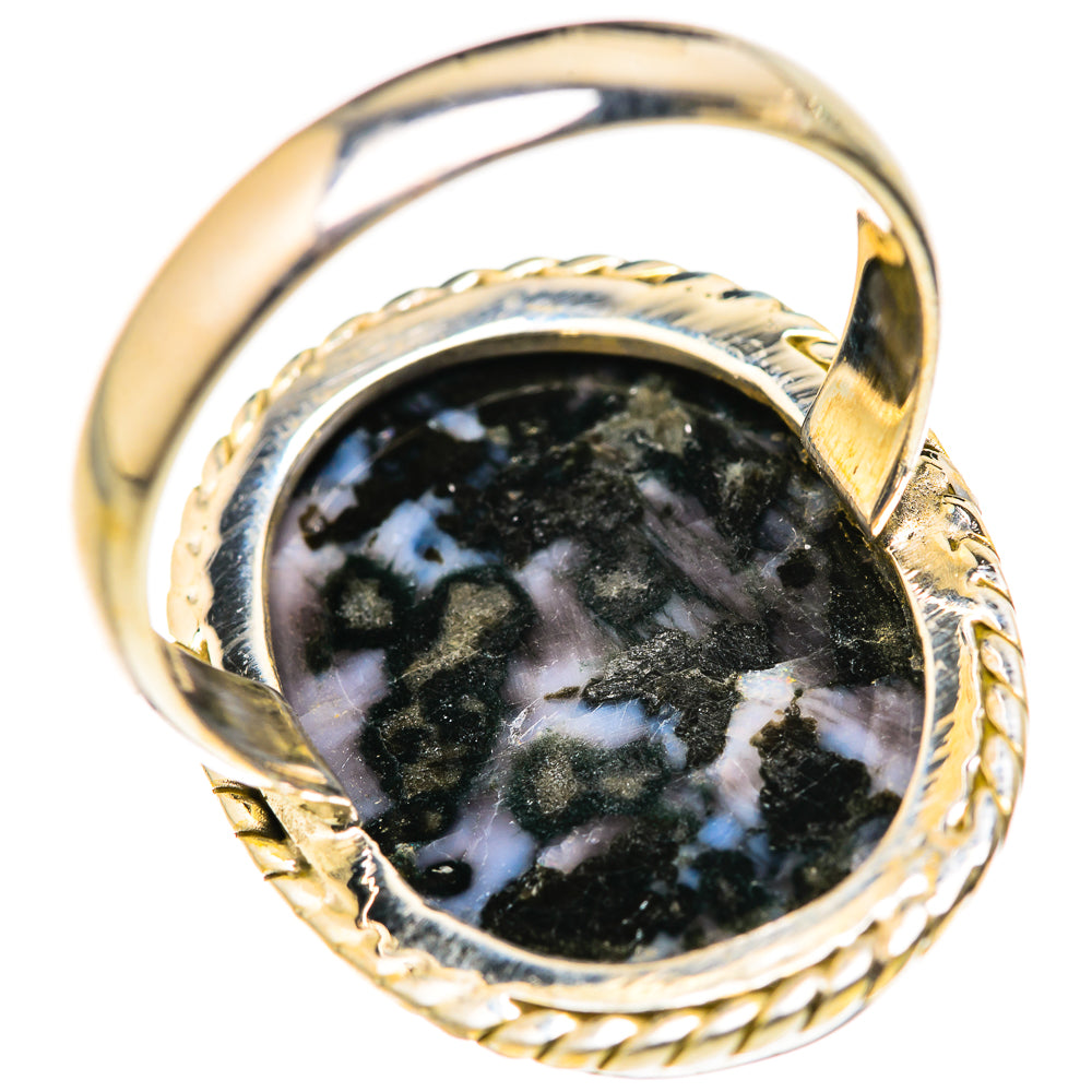 Gabbro Stone Rings handcrafted by Ana Silver Co - RING127853 - Photo 3