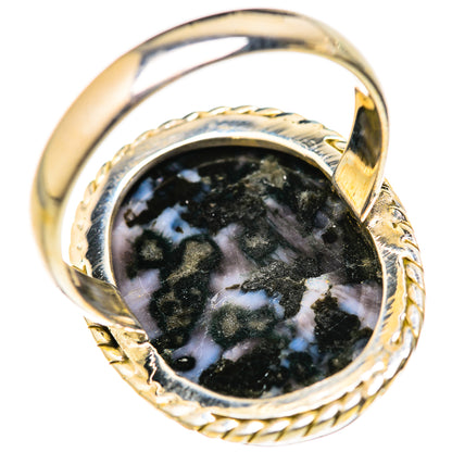 Gabbro Stone Rings handcrafted by Ana Silver Co - RING127853 - Photo 3