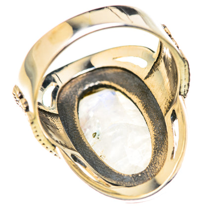 Rainbow Moonstone Rings handcrafted by Ana Silver Co - RING127854 - Photo 3