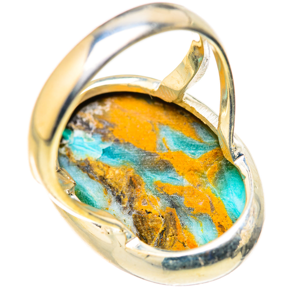Peruvian Opal Rings handcrafted by Ana Silver Co - RING127857 - Photo 3