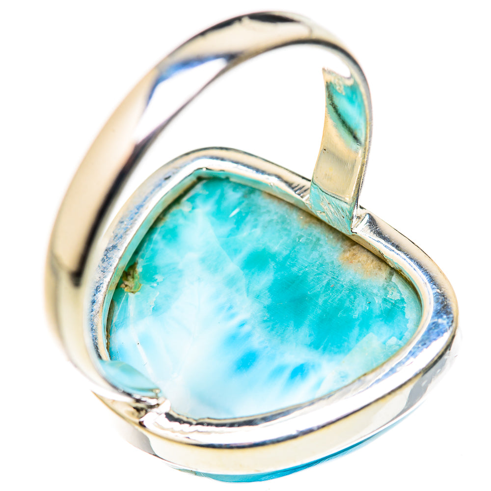 Larimar Rings handcrafted by Ana Silver Co - RING127863 - Photo 3