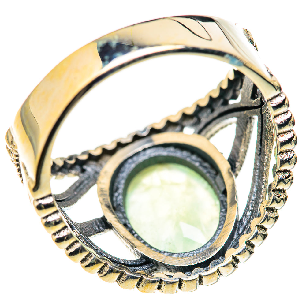 Prehnite Rings handcrafted by Ana Silver Co - RING127868 - Photo 3