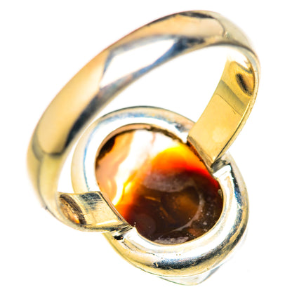 Mexican Fire Agate Rings handcrafted by Ana Silver Co - RING127873 - Photo 3