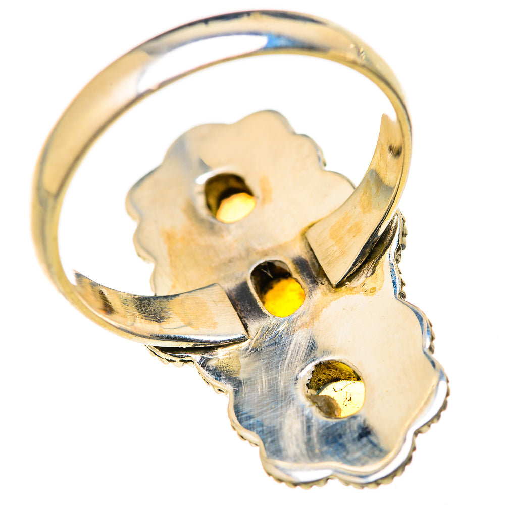 Ethiopian Opal Rings handcrafted by Ana Silver Co - RING127886 - Photo 3