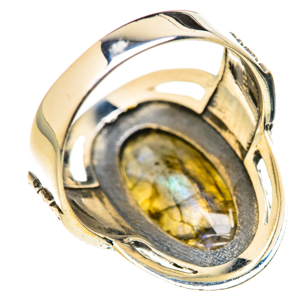 Labradorite Rings handcrafted by Ana Silver Co - RING127892 - Photo 3