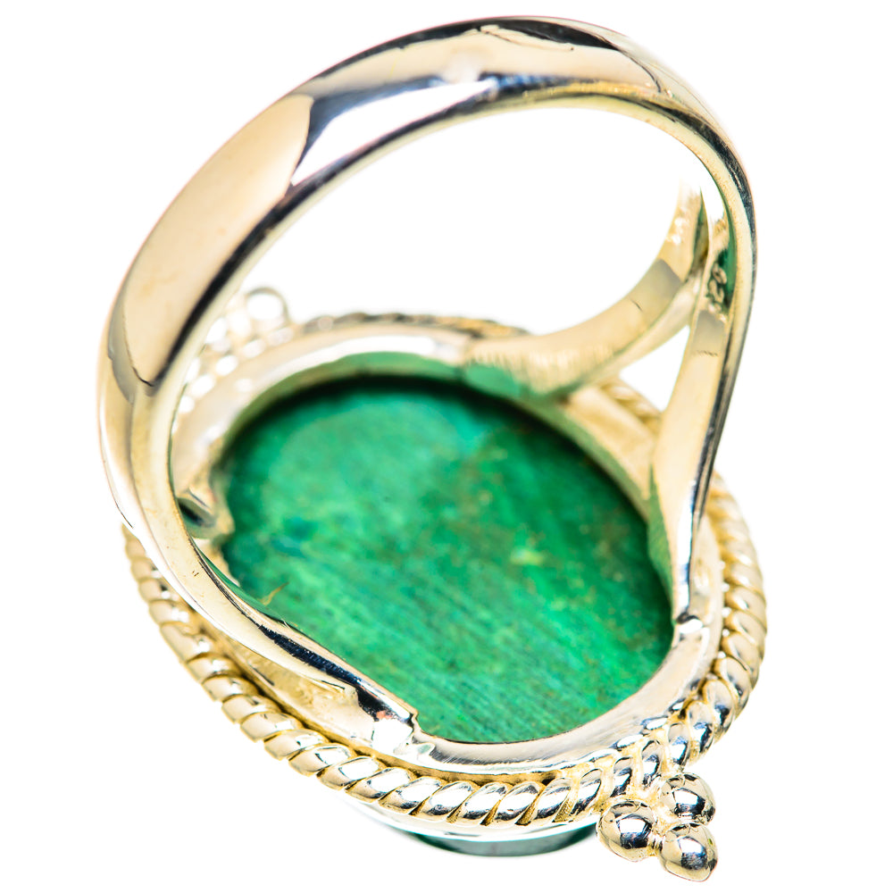Malachite Rings handcrafted by Ana Silver Co - RING127897 - Photo 3