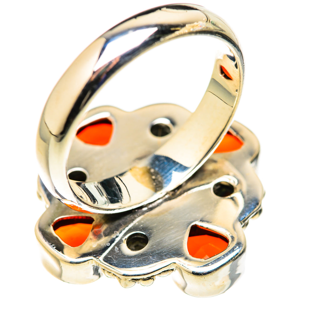 Red Onyx Rings handcrafted by Ana Silver Co - RING127900 - Photo 3