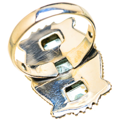 Blue Topaz Rings handcrafted by Ana Silver Co - RING127914 - Photo 3