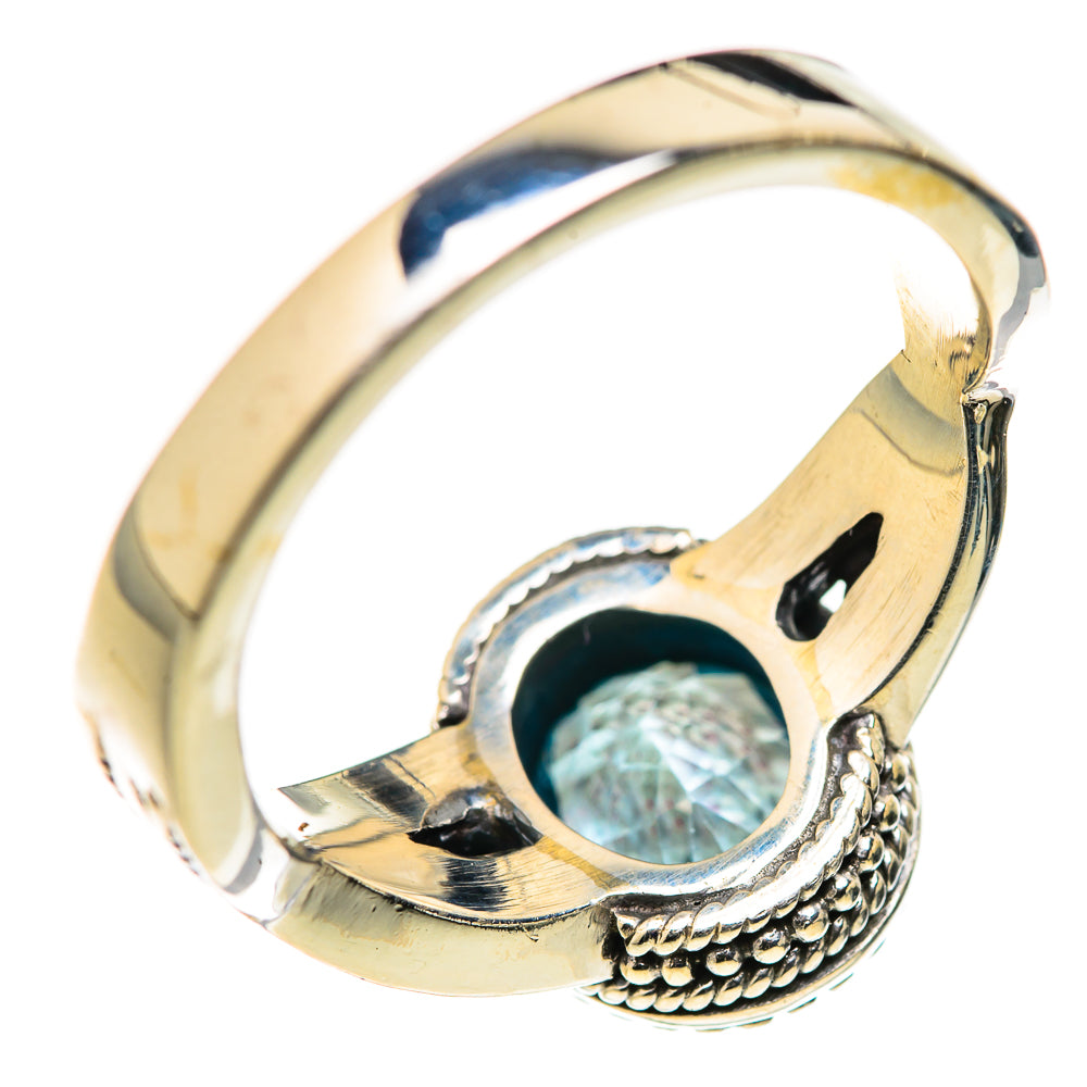 Blue Topaz Rings handcrafted by Ana Silver Co - RING127920 - Photo 3