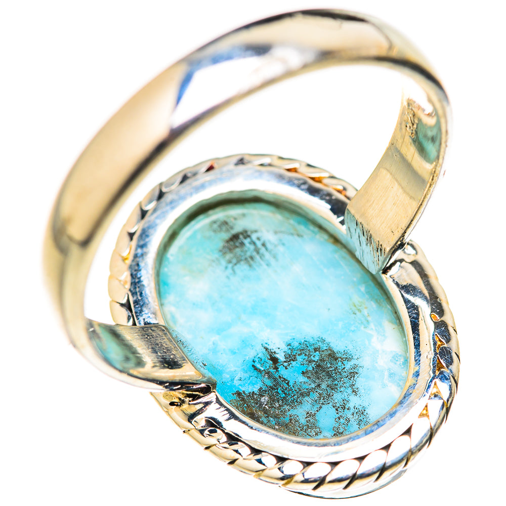 Larimar Rings handcrafted by Ana Silver Co - RING127921 - Photo 3