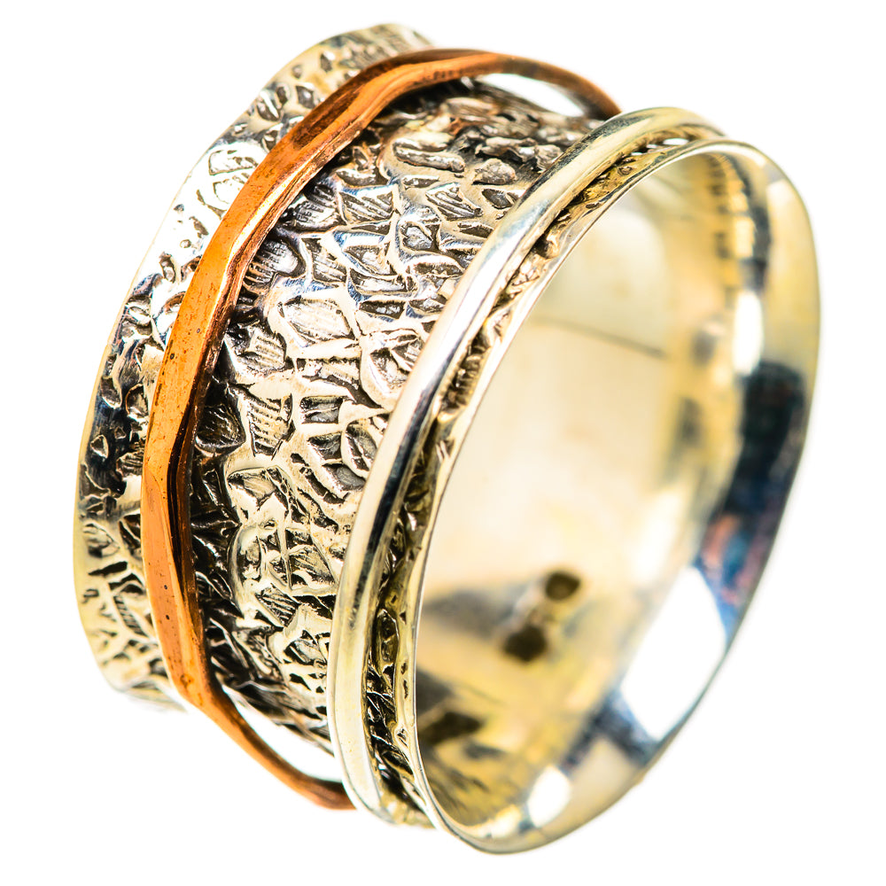 Meditation Spinner Rings handcrafted by Ana Silver Co - RING127930 - Photo 3