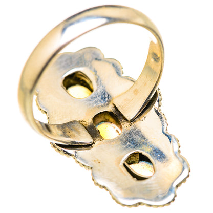 Ethiopian Opal Rings handcrafted by Ana Silver Co - RING127936 - Photo 3