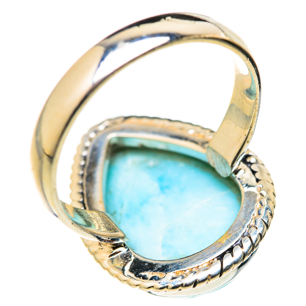 Larimar Rings handcrafted by Ana Silver Co - RING127939 - Photo 3